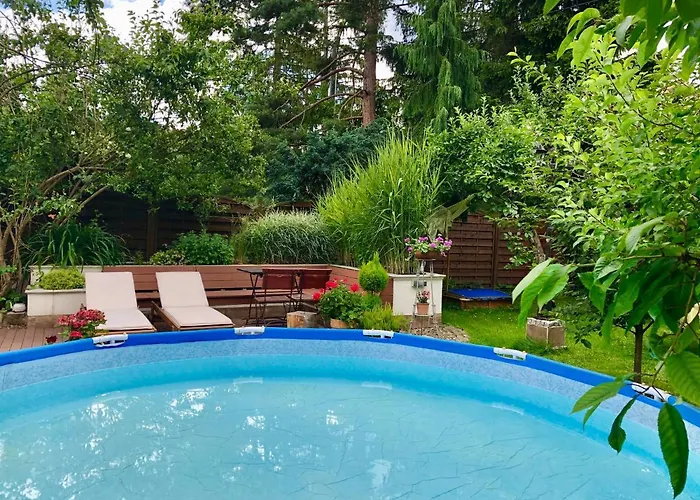 Jodla I Modrzew Przy Parku I Termach W Centrum Uzdrowiska 아파트